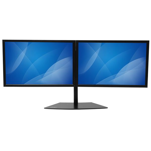 Dual HD LED Desk Mount Monitor Stand 2 Arm Display Bracket LCD Screen TV Holder