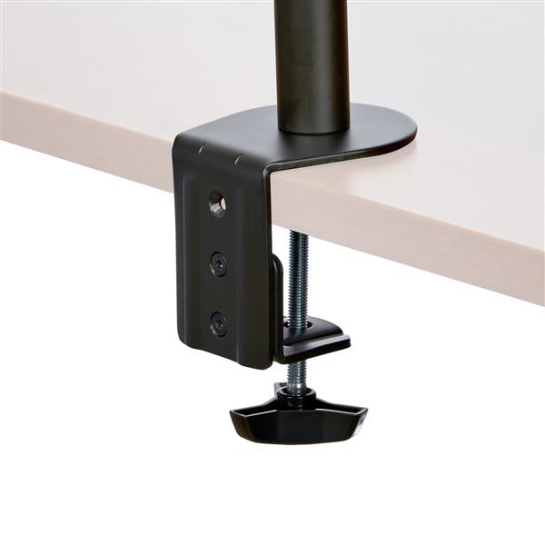 Desk Mount Dual Monitor Arm Crossbar Articulating Steel - Vesa Monitor Stand Clamp Desk Mount Dual Monitor Arm Crossbar Articulating Steel - Vesa Monitor Stand Clamp