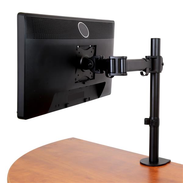 Single Desk Mount Monitor Arm Articulating Heavy Duty Steel