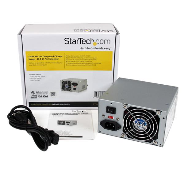 350W ATX Computer Power Supply | Replacement Power Supplies | StarTech.com