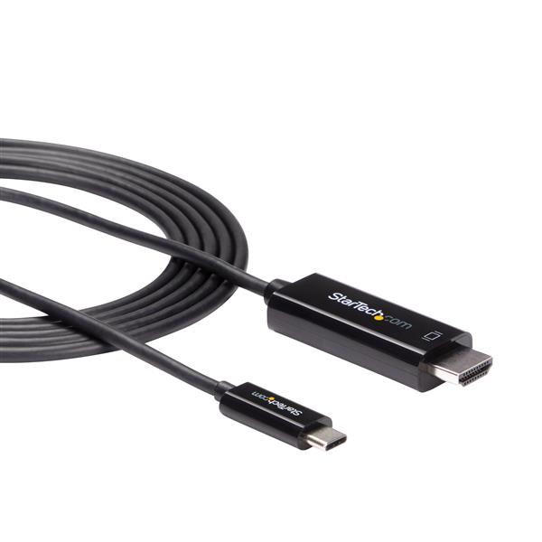 Cable Adaptador de V/ídeo USB Tipo C a DP 4K 60Hz StarTech.com Cable de 3m USB-C a DisplayPort Negro