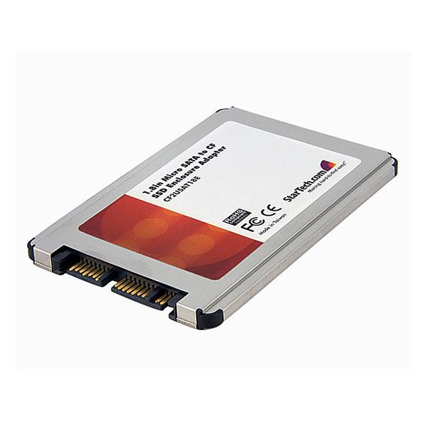 Micro SATA to Compact Flash Solid State Drive Enclosure Adapter