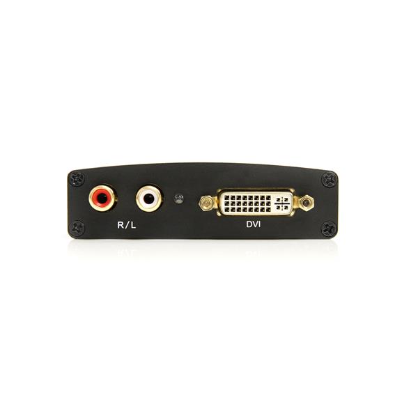 DVI to HDMI Adapter with Audio DVID and RCA Audio to HDMI