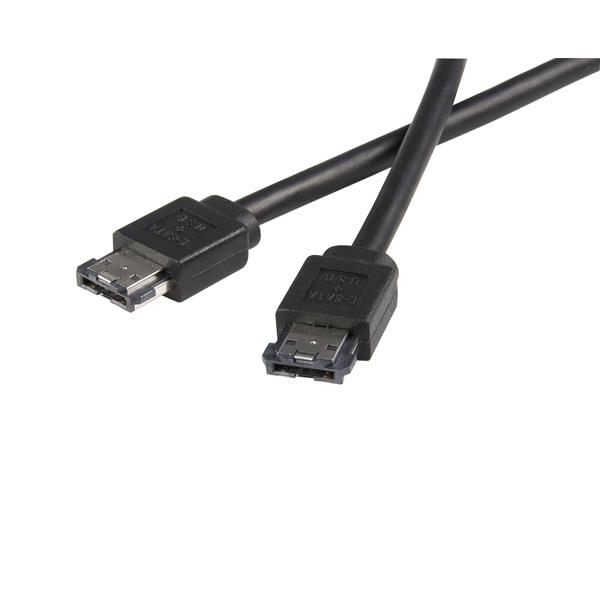 3 ft Power eSATA Cable M/M eSATA Cables