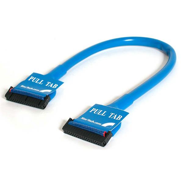 Round Floppy Cable 18in Round Blue Floppy Disk Cable