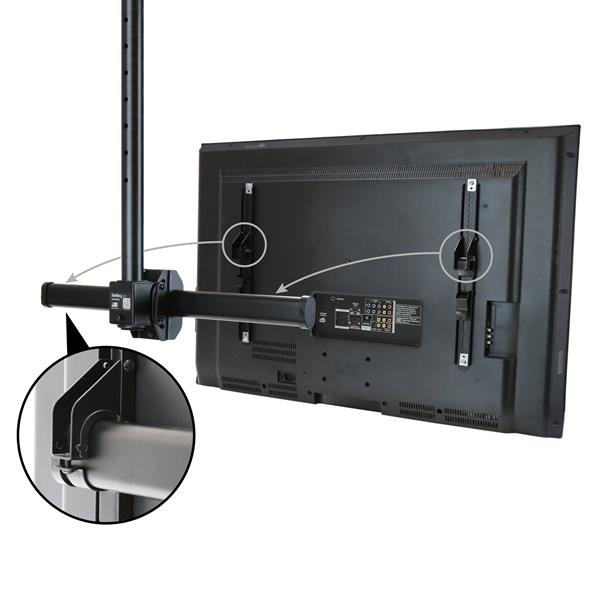 Ceiling Tv Mount 1 8 To 3 Short Pole