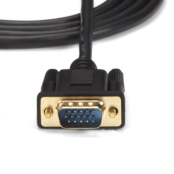1920x1200 or 1080p StarTech.com HD2VGAMM6 6 ft HDMI to VGA Active Converter Cable HDMI to VGA Adapter