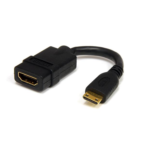  for High Speed HDMI® Cable with Ethernet- HDMI to HDMI Mini- F/M