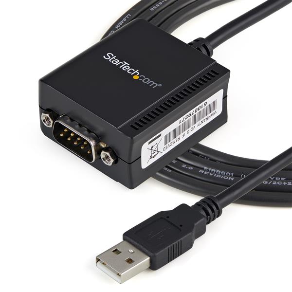 USB to Serial Adapter - 1-Port | with COM Retention | StarTech.com