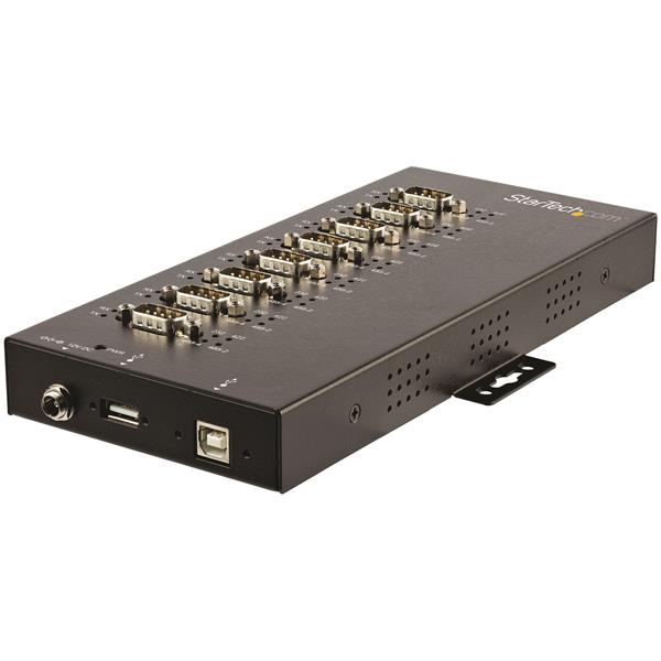 Industrial StarTech.com ICUSB234858I USB to RS-232//422//485 Serial Adapter 15 kV ESD Protection 8 Port USB to Serial Hub USB to Serial Adapter