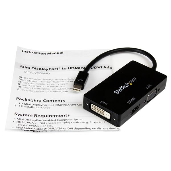 Mini Displayport To Vga Dvi Hdmi Converter Displayport