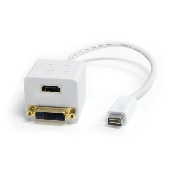 Mini DVI to DVI and HDMI Splitter | StarTech.com