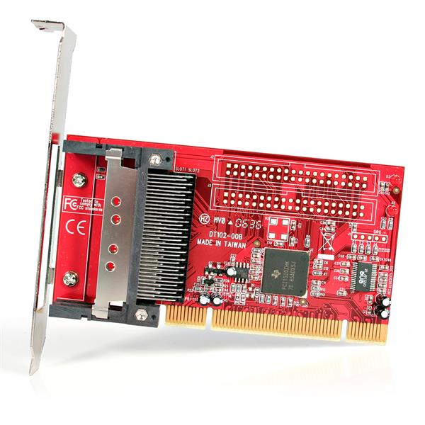 2 Port PCI to CardBus PCMCIA Adapter Card Dual Profile