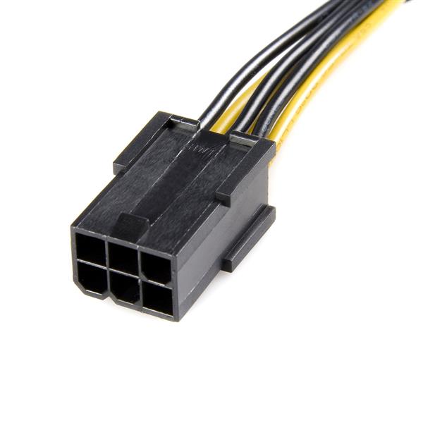 PCIe 6 pin to 8 pin Power Adapter Cable | PCIe Power ... wiring diagram vga cable 