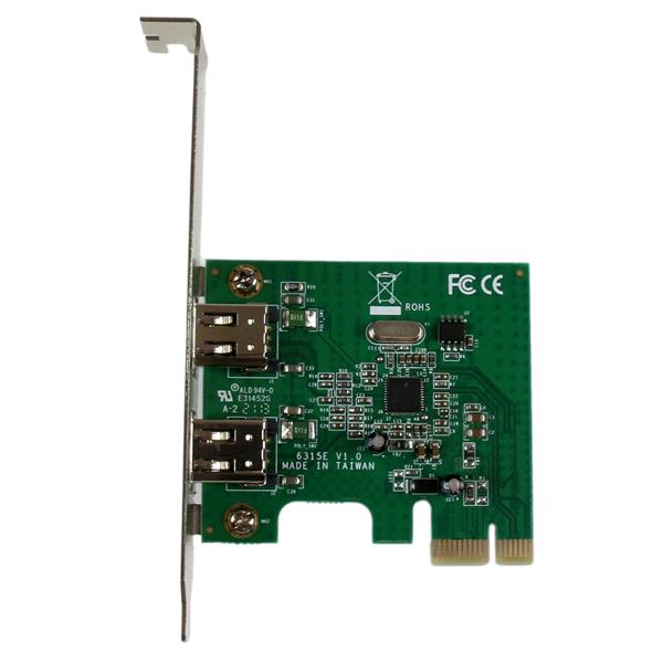 2 Port PCI Express 1394a FireWire Card FireWire Cards