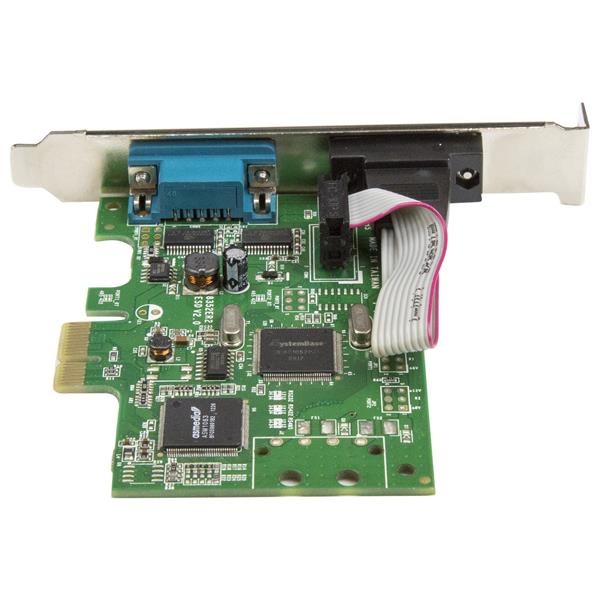 2Port PCI Express Serial Card with 16C1050 UART RS232