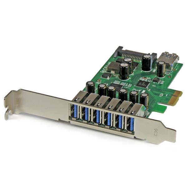 7-Port PCI Express USB 3.0 Card - SATA powered | StarTech.com