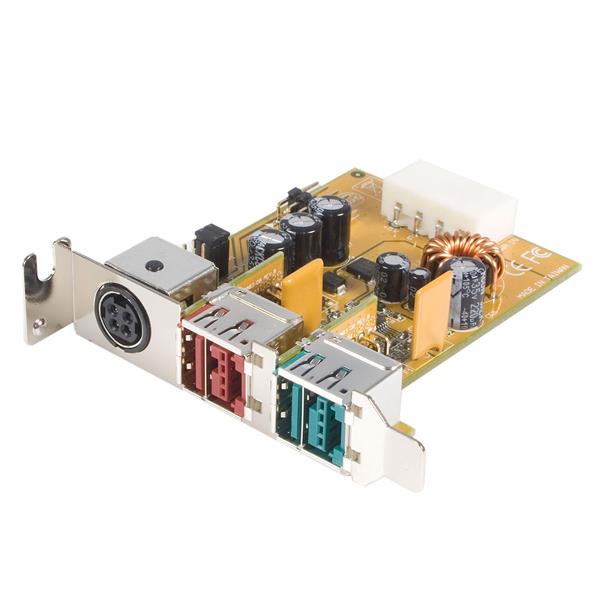 power adapter 24v Adapter Powered 2 Card Port PoweredUSB 24V 12V and Adapters USB StarTech.com   Cards