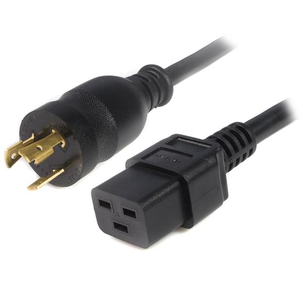 8 ft Power Cord C-19 to L5-20P 12/3 | North America | StarTech.com