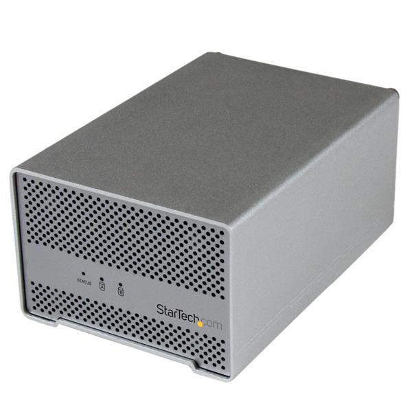 Large Image for Thunderbolt™ Hard Drive Enclosure with Thunderbolt Cable - Dual Bay 2.5