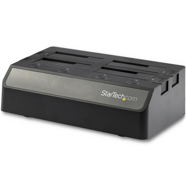 10Gbps StarTech.com 4-Bay SATA SSD//HDD Docking Station External USB 3.1 SDOCK4U313 SATA SS//HDD Dock for 2.5/”//3.5 SSDs//HDDs