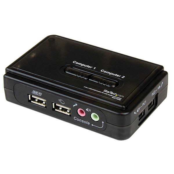 Port USB KVM Switch w/ Audio & Cables  KVM Switches  StarTech.com
