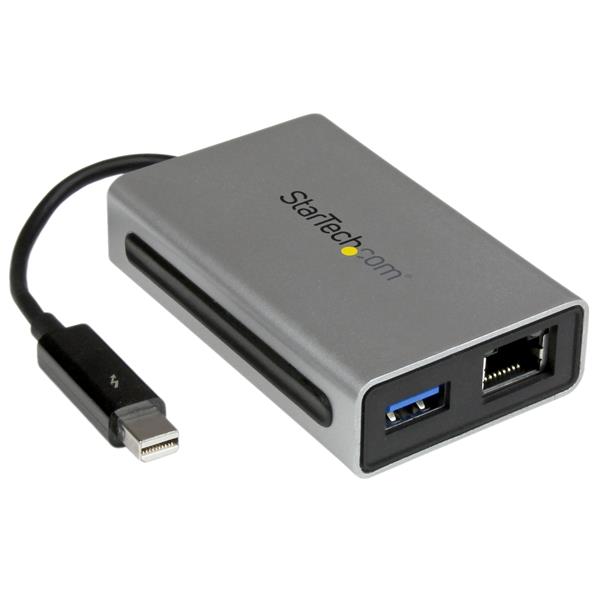 Thunderbolt to Gigabit Ethernet + USB 3.0 Adapter | Network Adapters ...