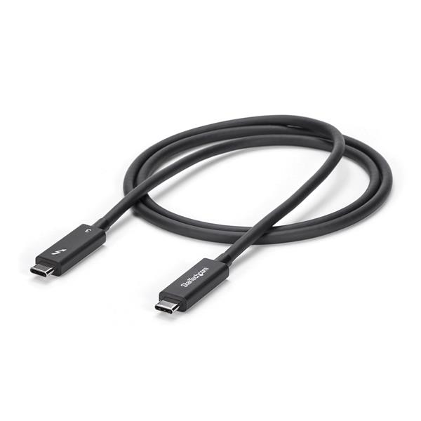 Thunderbolt 3 USB-C USB 3.1 Male to Thunderbolt3 Male 40Gbps Cable for PC 1m