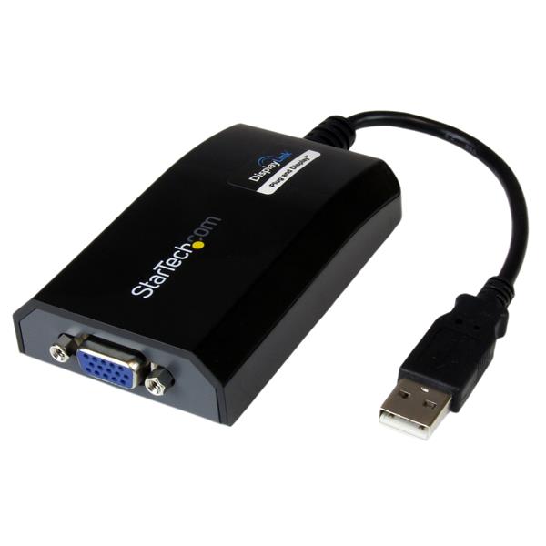 STARTECH USB to VGA Display Adapter Add 2nd Monitor without Video Card Win7