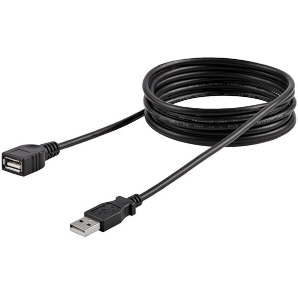 USB M//F StarTech USB2AAEXT5M StarTech.com 5m USB 2.0 Active Extension Cable