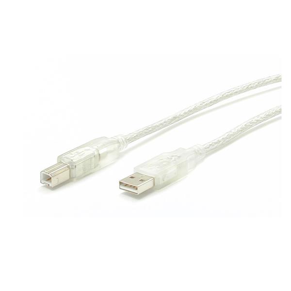 3 ft clear a to b usb 2 0 cable m m usb 2 0 cables 3 ft clear a to b usb 2 0 cable m m usb 2 0 cables