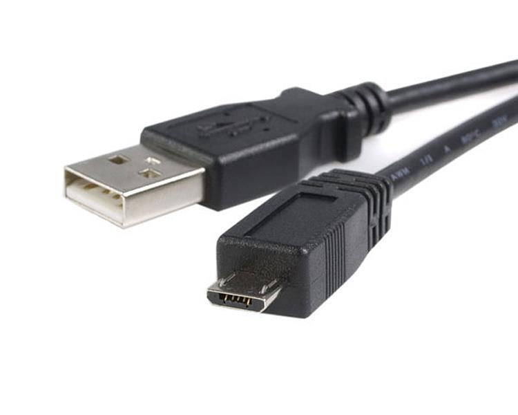 USB A to Micro B Cable - 3m | USB 2.0 