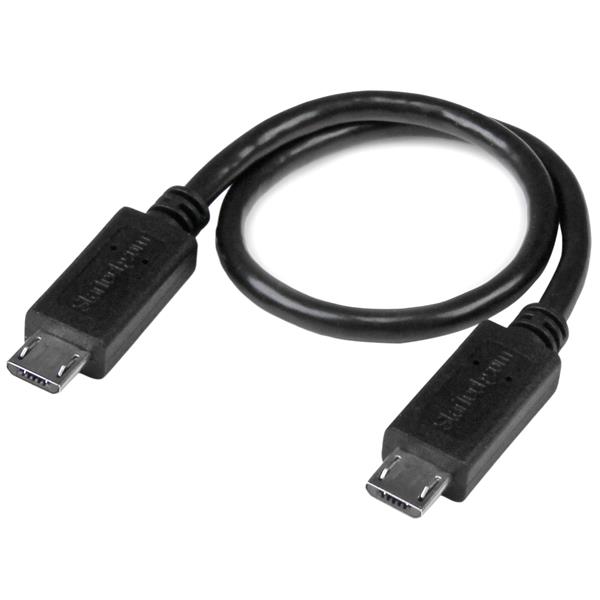 USB OTG Cable - Micro USB to Micro USB M/M - 8 in. | USB Cables
