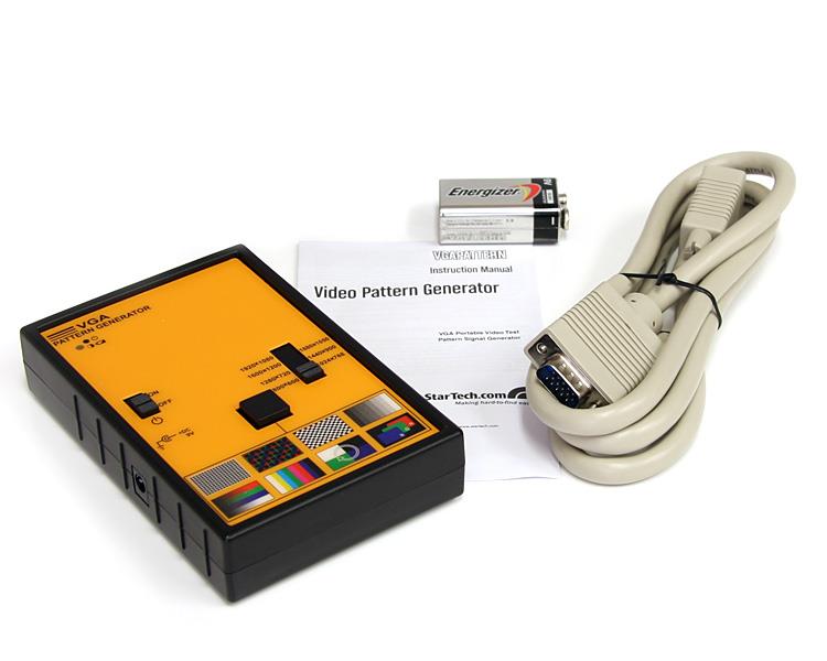Portable Video Signal Generator - VGA Test Pattern Generator | StarTech.com