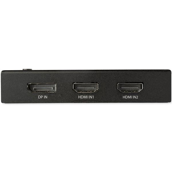 4 x 1 HDMI Switch Box STARTECH.COM Switch Commutatore Automatico a 4 Porte HDMI con Case in Alluminio e Supporto MHL 4k 30 Hz 