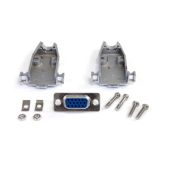 High Density DB15 Female VGA Connector Connectors and Accessories