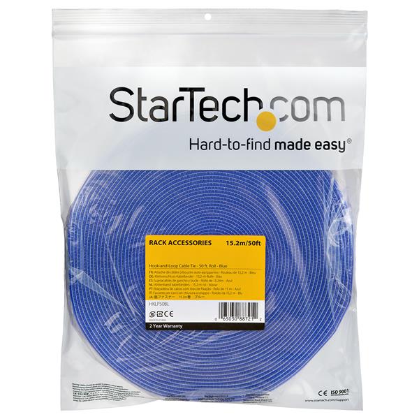 50ft. Hook and Loop Roll Blue