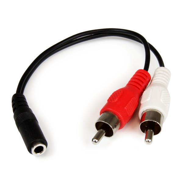 Stereo Audio Cable - 3 5mm To 2x Rca