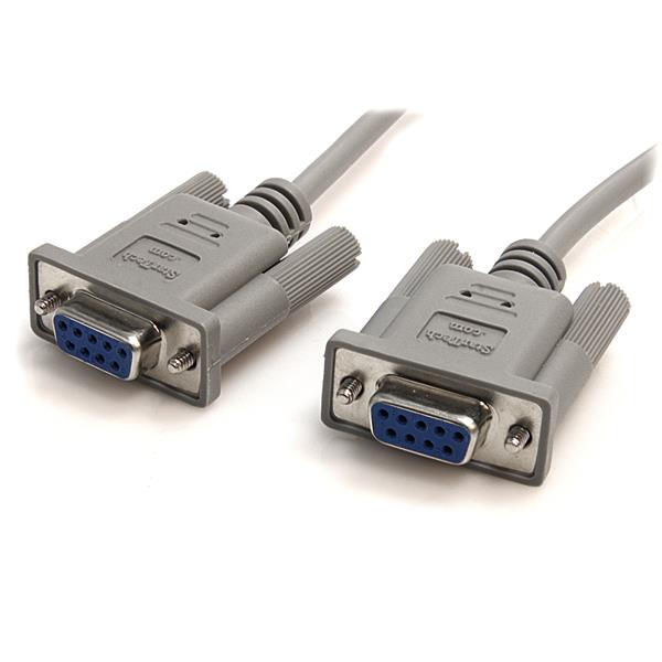 10 ft DB9 RS232 Serial Null Modem Cable | Null Modem ... ethernet cable connector amazon 