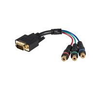 HD15 to Component RCA Breakout Cable Adapter - M/F