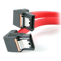 StarTech 12 inch Latching SATA to Right Angle SATA Serial ATA Cable 