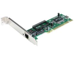 10100 Mbps Pci Ethernet Network Card W Boot Rom Socket - 