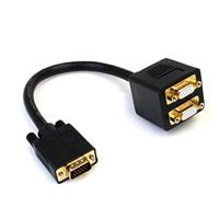 VGA to 2x VGA Video Splitter Cable – M/F