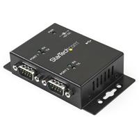 Industrial USB to Serial Hub - 2-Port | USB-RS232 Hub with DIN Rail ...