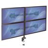 Thumbnail 7 for Desk-Mount Quad-Monitor Arm - Articulating - Heavy Duty Steel