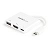 USB-C Multiport Adapter with HDMI - USB 3.0 Port - 60W PD - White