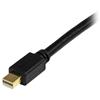 Thumbnail 4 for 3 ft Mini DisplayPort to DVI Adapter Converter Cable – Mini DP to DVI 1920x1200 - Black