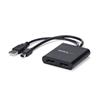 Thumbnail 1 for Mini DisplayPort to DisplayPort Multi-Monitor Splitter - 2-Port MST Hub