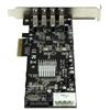 Thumbnail 4 for 4 Port PCI Express (PCIe) SuperSpeed USB 3.0 Card Adapter w/ 2 Dedicated 5Gbps Channels - UASP - SATA / LP4 Power